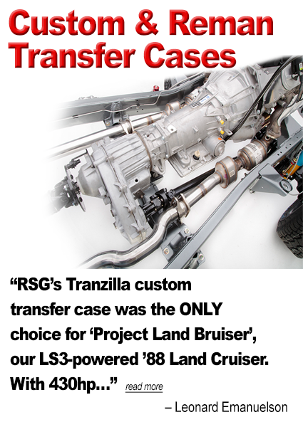 Custom and Reman Transfer Cases