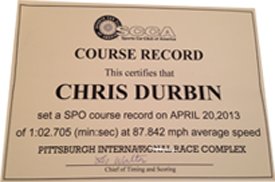 Chris Durbin award