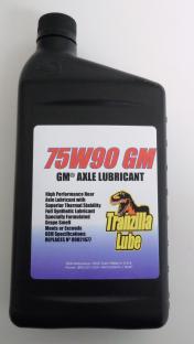75W90 GM Axle Lubricant A full synthetic, high performance rear axle lubricant